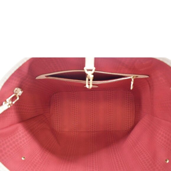 LOUIS VUITTON x YK Neverfull MM Monogram Canvas Shoulder Bag Brown - Picture 12 of 14